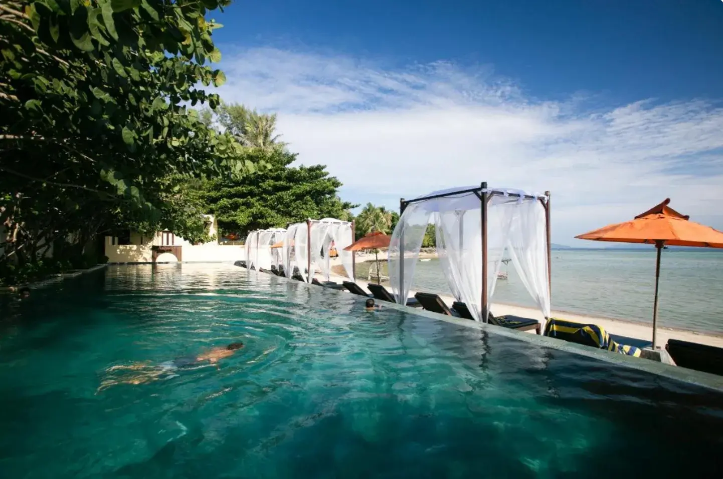Chantaramas Resort, pool view
