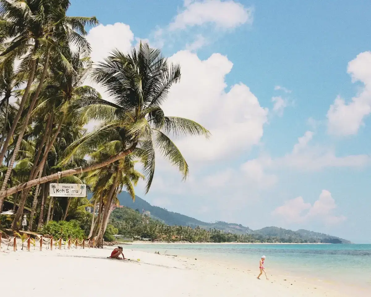 Beautiful Koh Samui beach